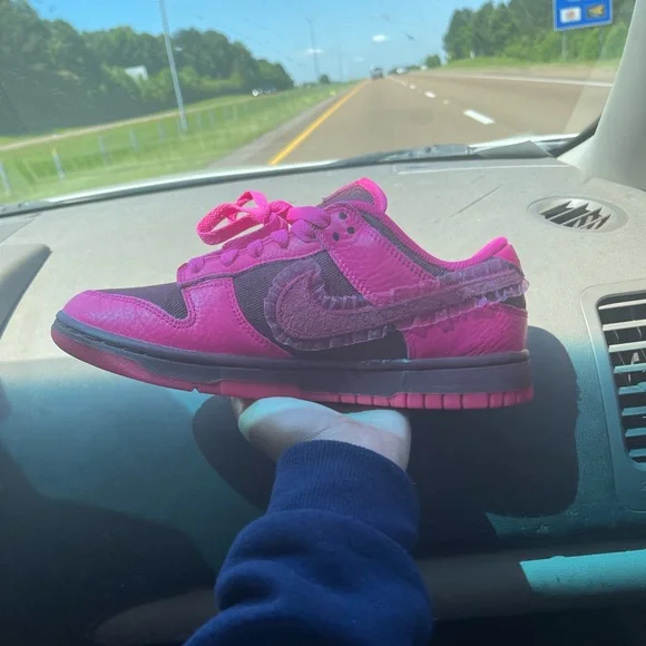 Valentines day dunk lows pink and lace - Picture 4 of 8